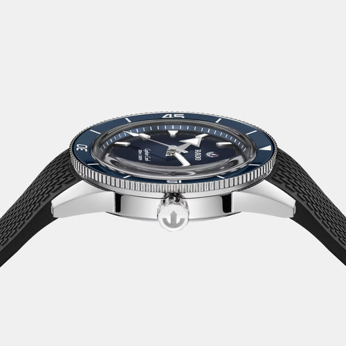 Captain Cook Men Automatic Blue Dial Analog Rubber Watch R32223229