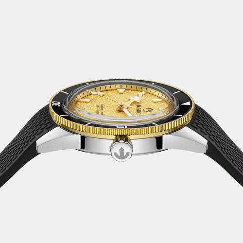 Captain Cook Women Automatic Gold Dial Analog Stainless Steel Watch R32223258