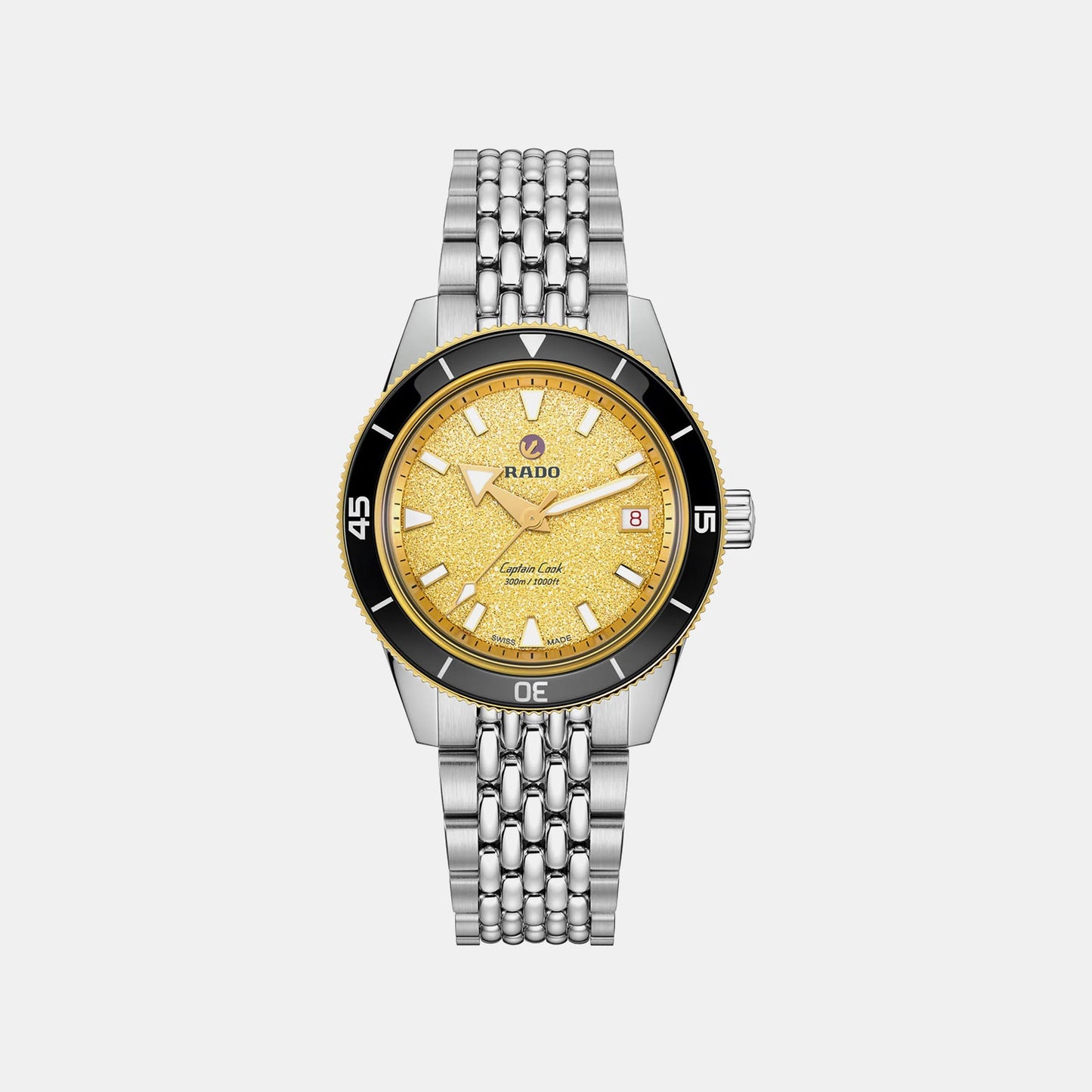 Captain Cook Women Automatic Gold Dial Analog Stainless Steel Watch R32223258