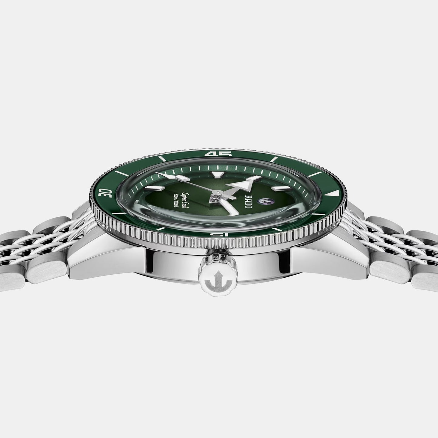 Captain Cook Women Automatic Green Dial Analog Stainless Steel Watch R32223313