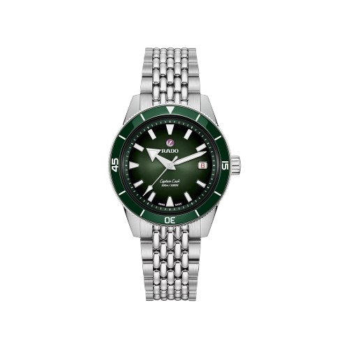 Captain Cook Women Automatic Green Dial Analog Stainless Steel Watch R32223313