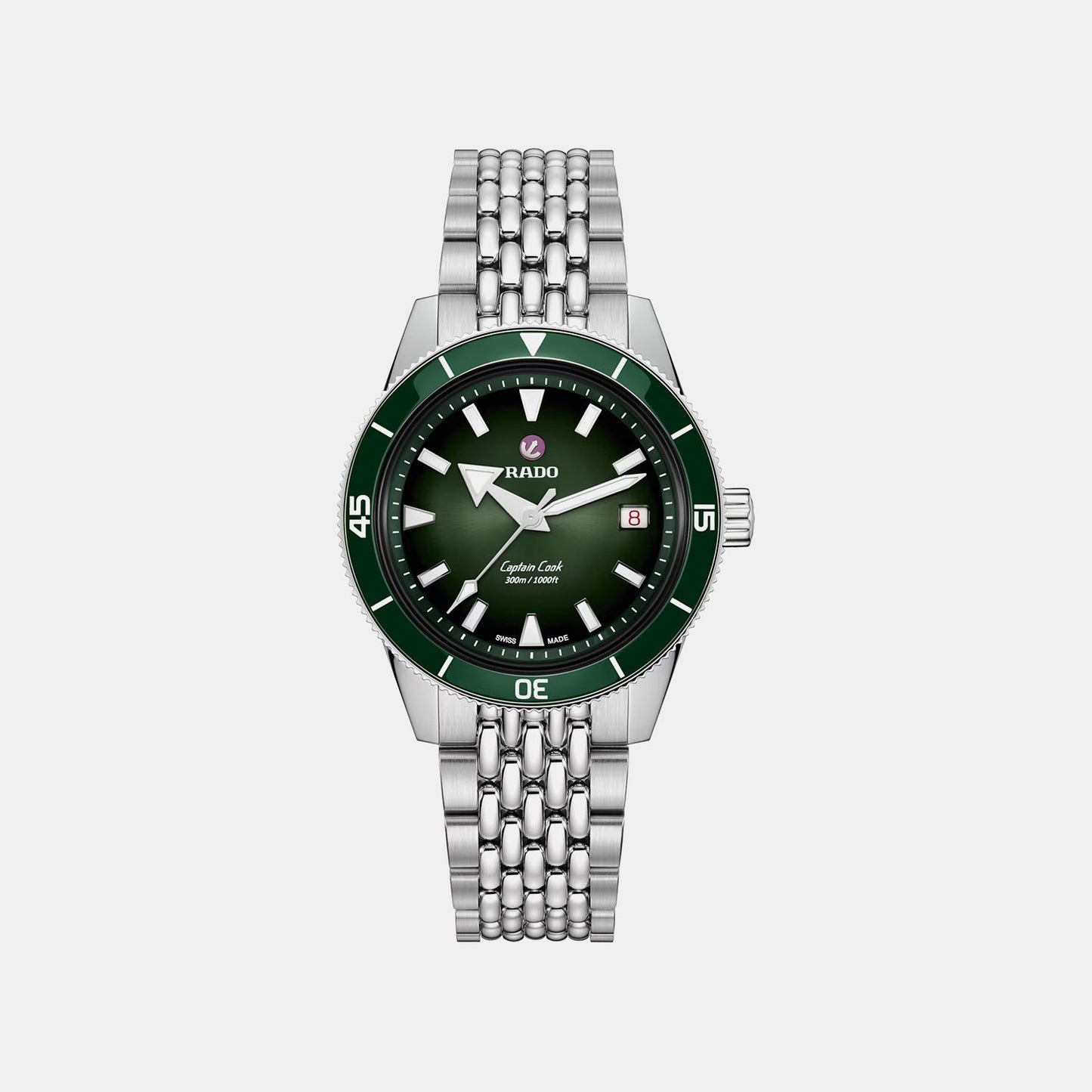 Captain Cook Women Automatic Green Dial Analog Stainless Steel Watch R32223313