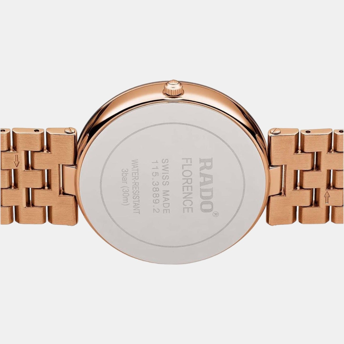 Florence Women Quartz Brown Dial Analog Stainless Steel Watch R48889743