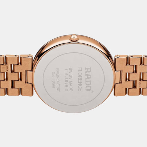 Florence Women Quartz Brown Dial Analog Stainless Steel Watch R48889743