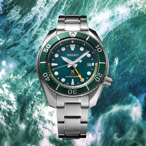 Seiko Prospex Seascape Sumo Solar GMT Diver - SFK003J1