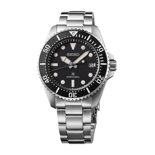 Seiko Prospex Solar Diver's in Black - SNE597P1