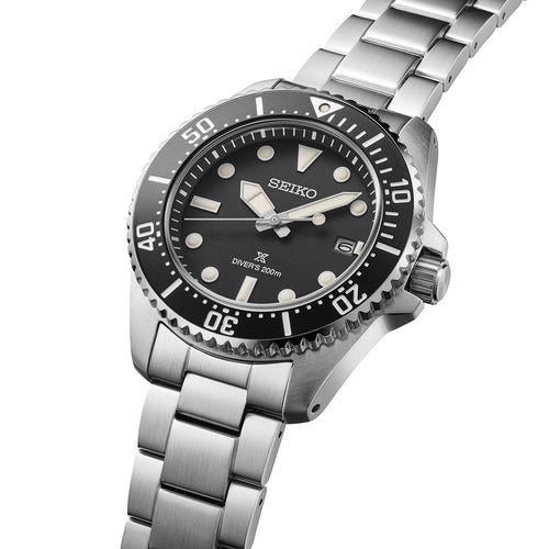 Seiko Prospex Solar Diver's in Black - SNE597P1
