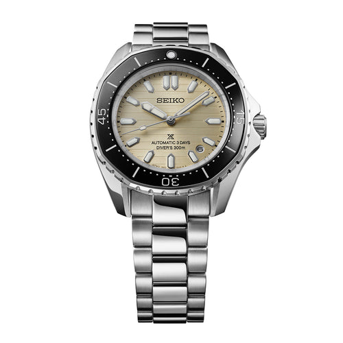 Seiko Prospex Diver's Watch - Polygonal in pearl-white - SPB481J1