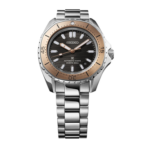 Seiko Prospex Diver's Watch - Polygonal in Ocean grey & bronze tone - SPB485J1