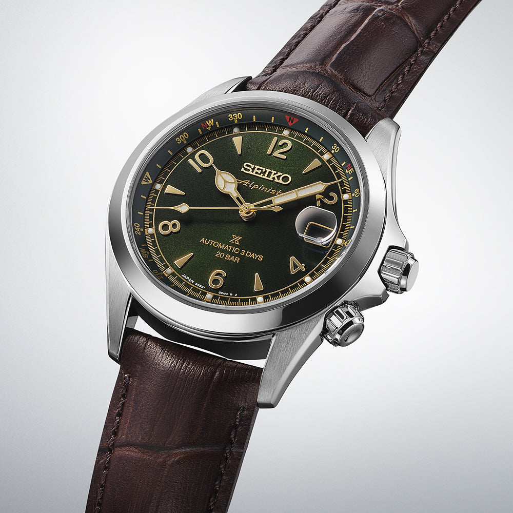 Seiko Prospex Alpinist in 'Classic Pine' Green - SPB507J1