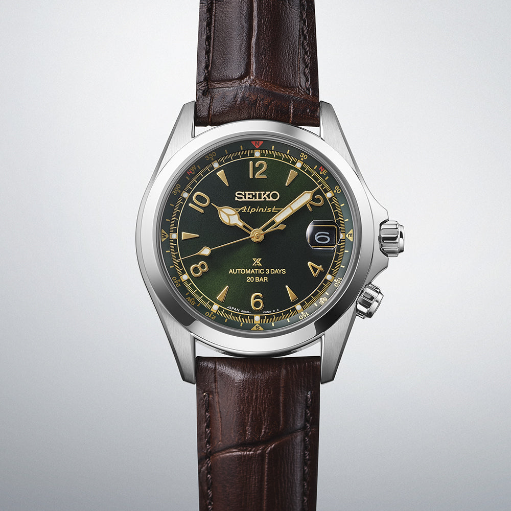 Seiko Prospex Alpinist in 'Classic Pine' Green - SPB507J1