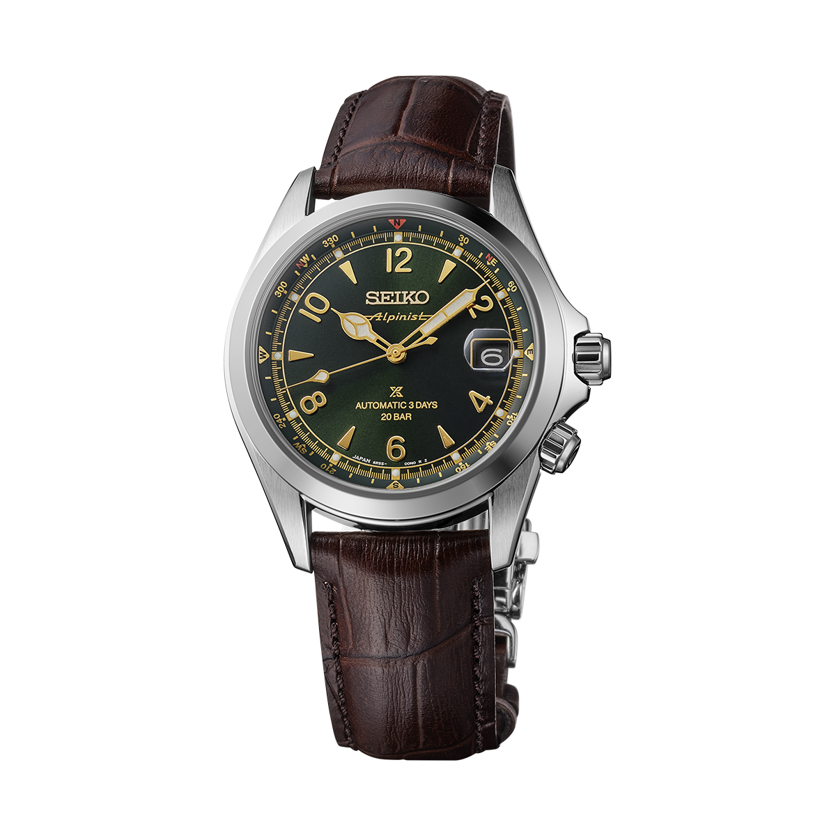 Seiko Prospex Alpinist in 'Classic Pine' Green - SPB507J1