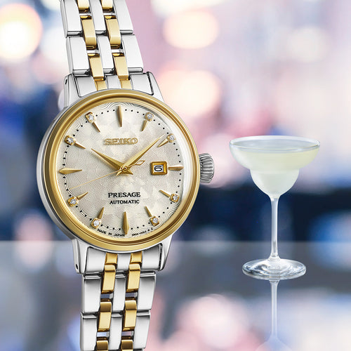 Presage Ladies Diamond Cocktail Time - SRE010J1