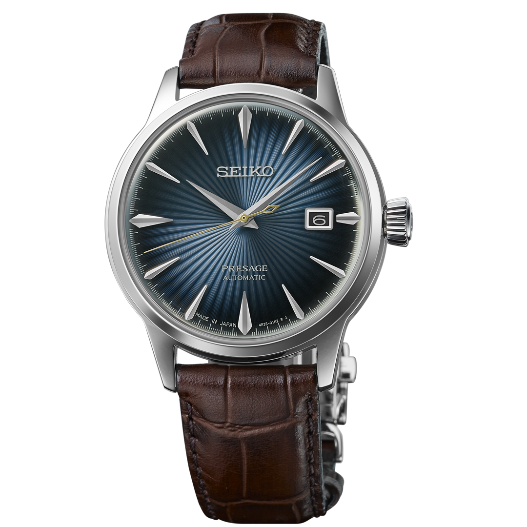 Seiko Mens PRESAGE Watch SRPK15J1