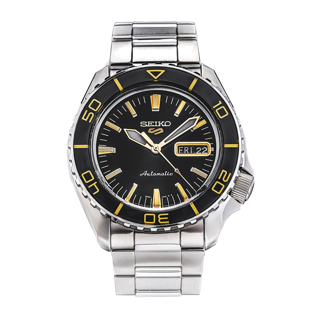 Seiko Mens NEW 5 SPORTS Watch SRPK99K1