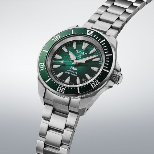 Seiko Prospex PADI 60th Anniversary 4R Compact Mechanical Diver's Watch in Underwater - SRPL53K1