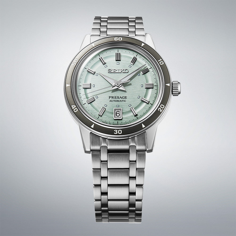 Seiko Presage Style 60's in Ice Green - SRPL71J1