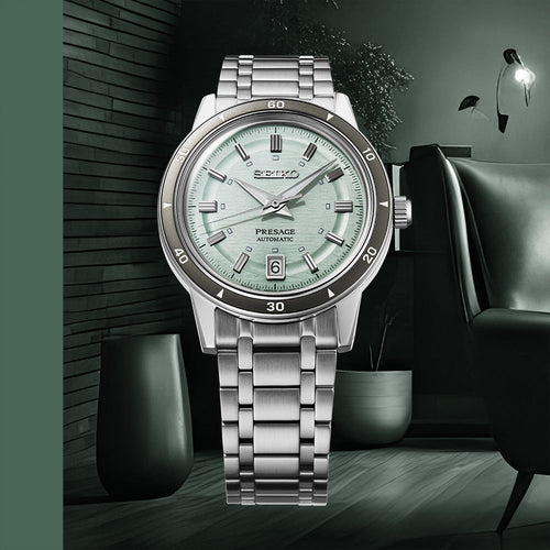 Seiko Presage Style 60's in Ice Green - SRPL71J1