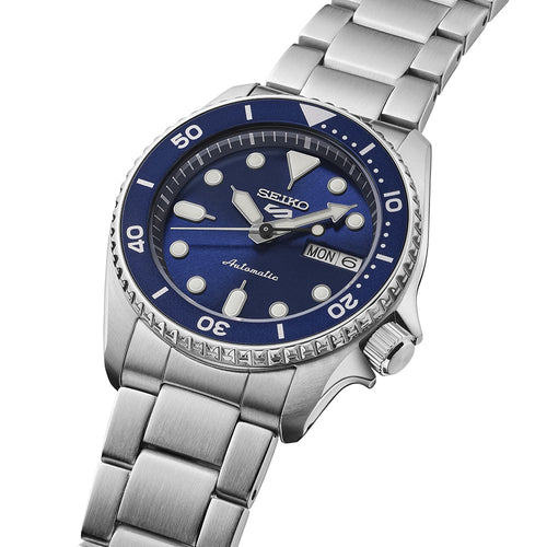 Seiko 5 Sports SKX New Colour Collection Street Denim' - SRPL77K1