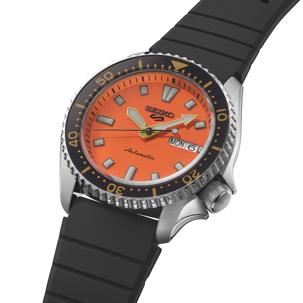 Seiko 5 Sports SKX Redux in Daichi Orange - SRPL89K1