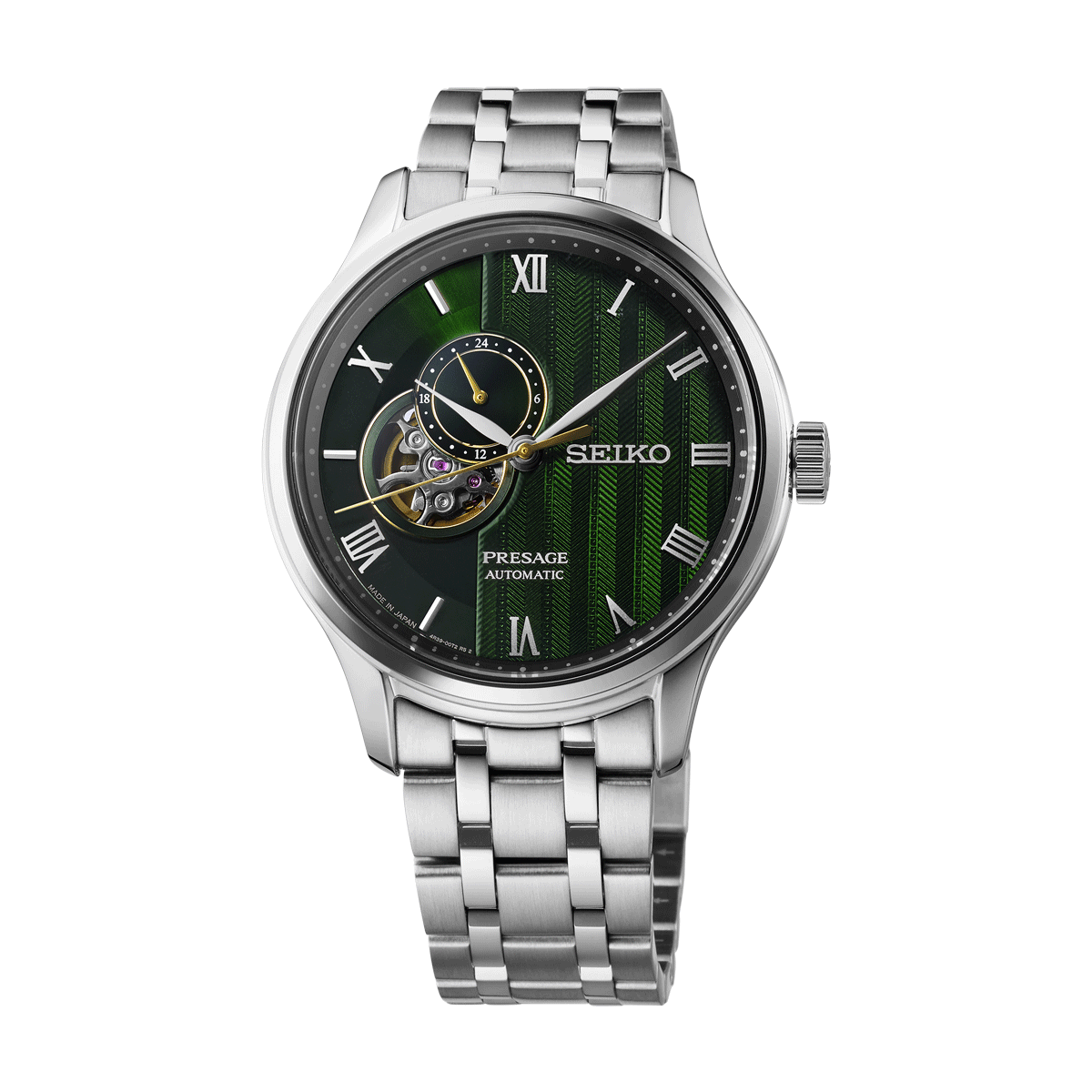 Seiko Presage 'Japanese Zen Gardens' in Fern green - SSA463J1