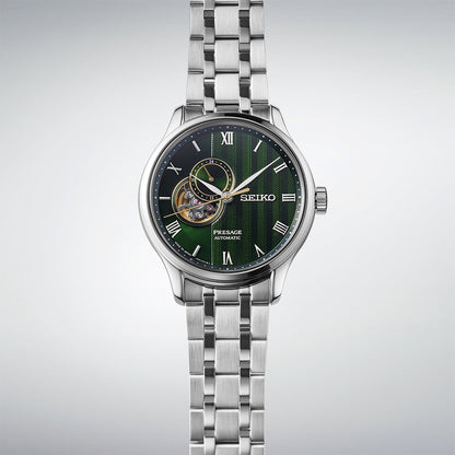 Seiko Presage 'Japanese Zen Gardens' in Fern green - SSA463J1
