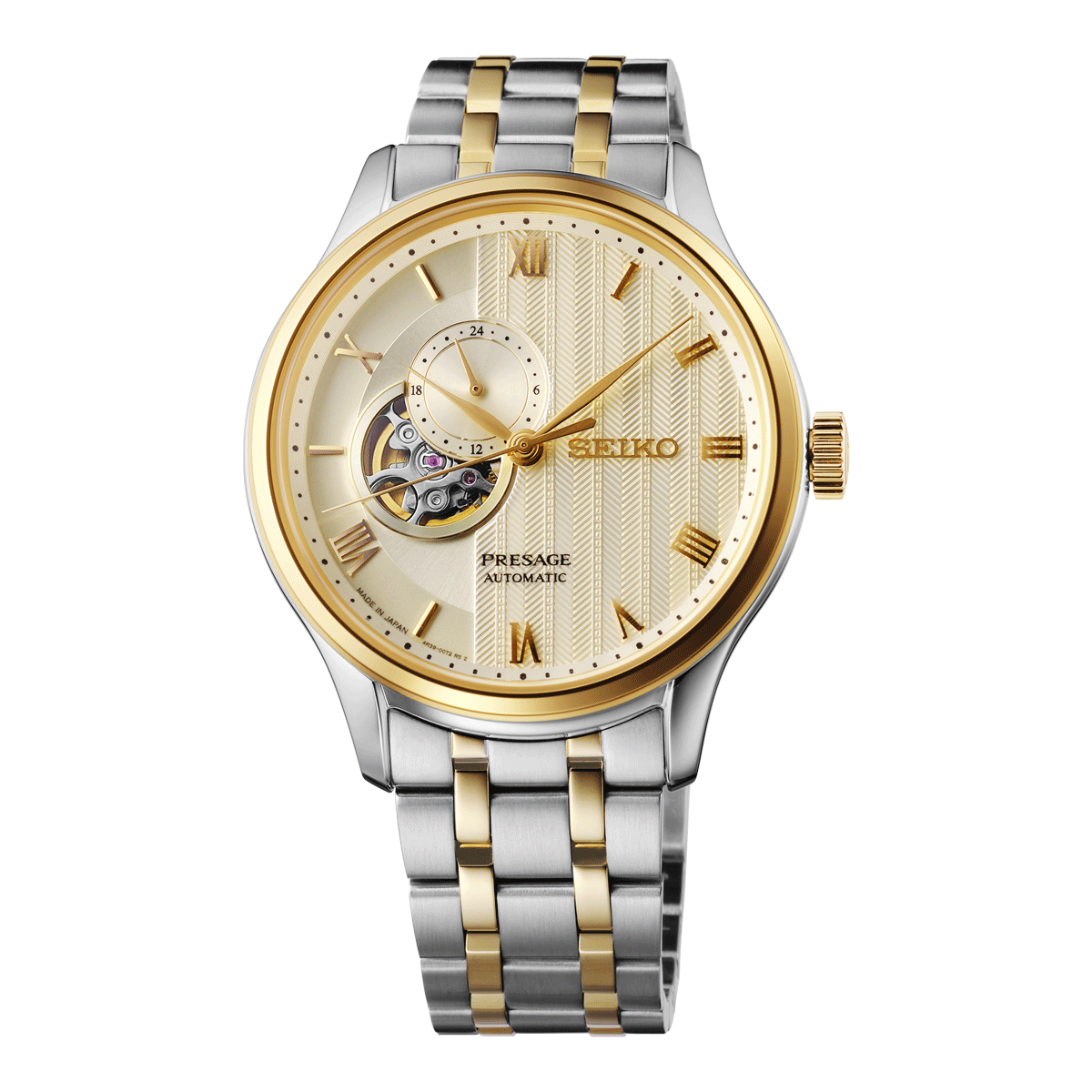 Seiko Presage 'Japanese Zen Gardens' in Gold-toned sand - SSA464J1
