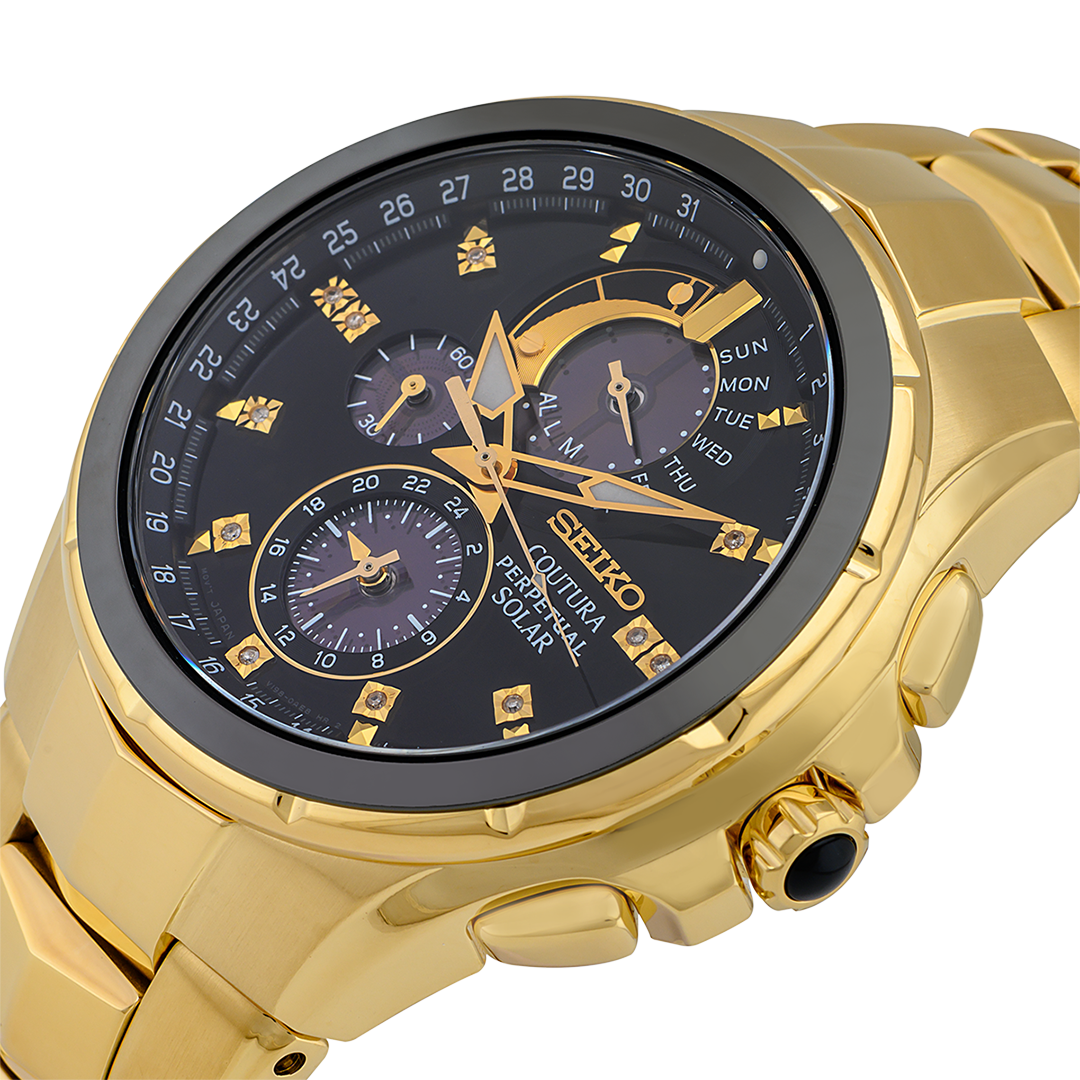 Seiko Gents COUTURA Watch SSC572P1