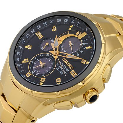 Seiko Gents COUTURA Watch SSC572P1