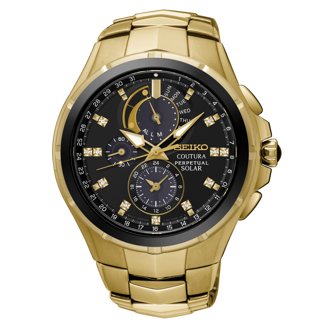 Seiko Gents COUTURA Watch SSC572P1