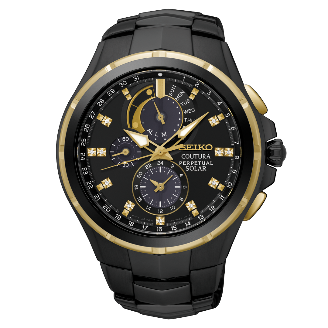 Seiko Mens COUTURA Watch SSC573P1