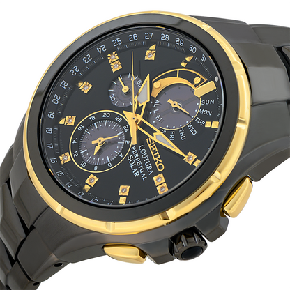 Seiko Mens COUTURA Watch SSC573P1