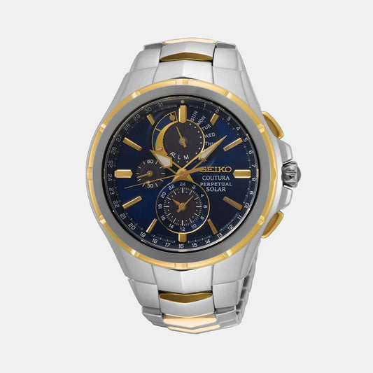 Seiko Coutura Multifunction Solar/Quartz, Blue Dial - SSC798P1