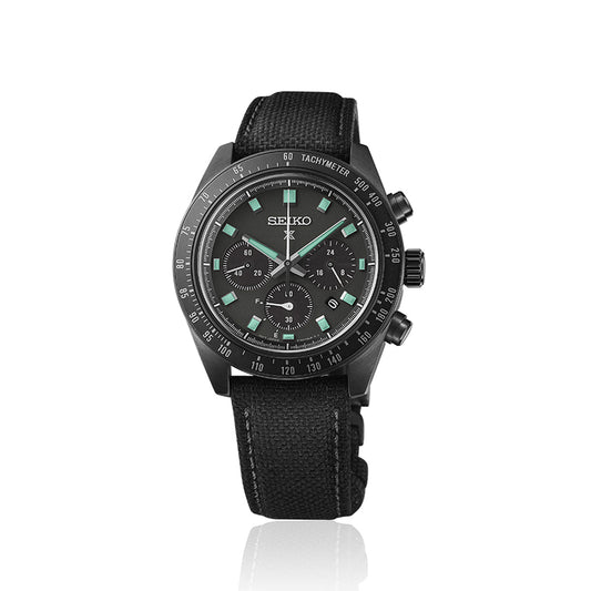 Seiko Prospex Black Series 'Night Vision' Solar Speedtimer Chronograph - SSC923P1