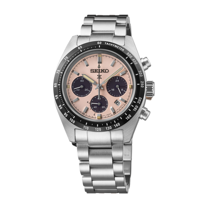 Seiko Prospex Speedtimer in Pale Pink - SSC963P1