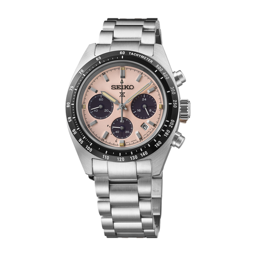Seiko Prospex Speedtimer in Pale Pink - SSC963P1