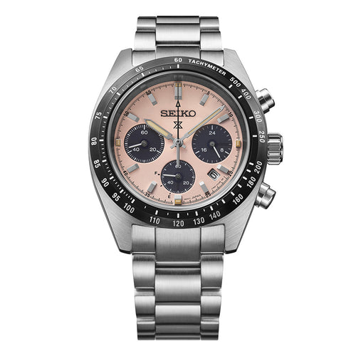Seiko Prospex Speedtimer in Pale Pink - SSC963P1