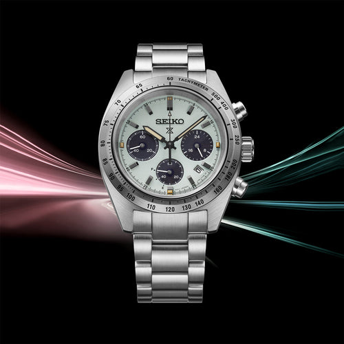 Seiko Prospex Speedtimer in Mint green - SSC965P1