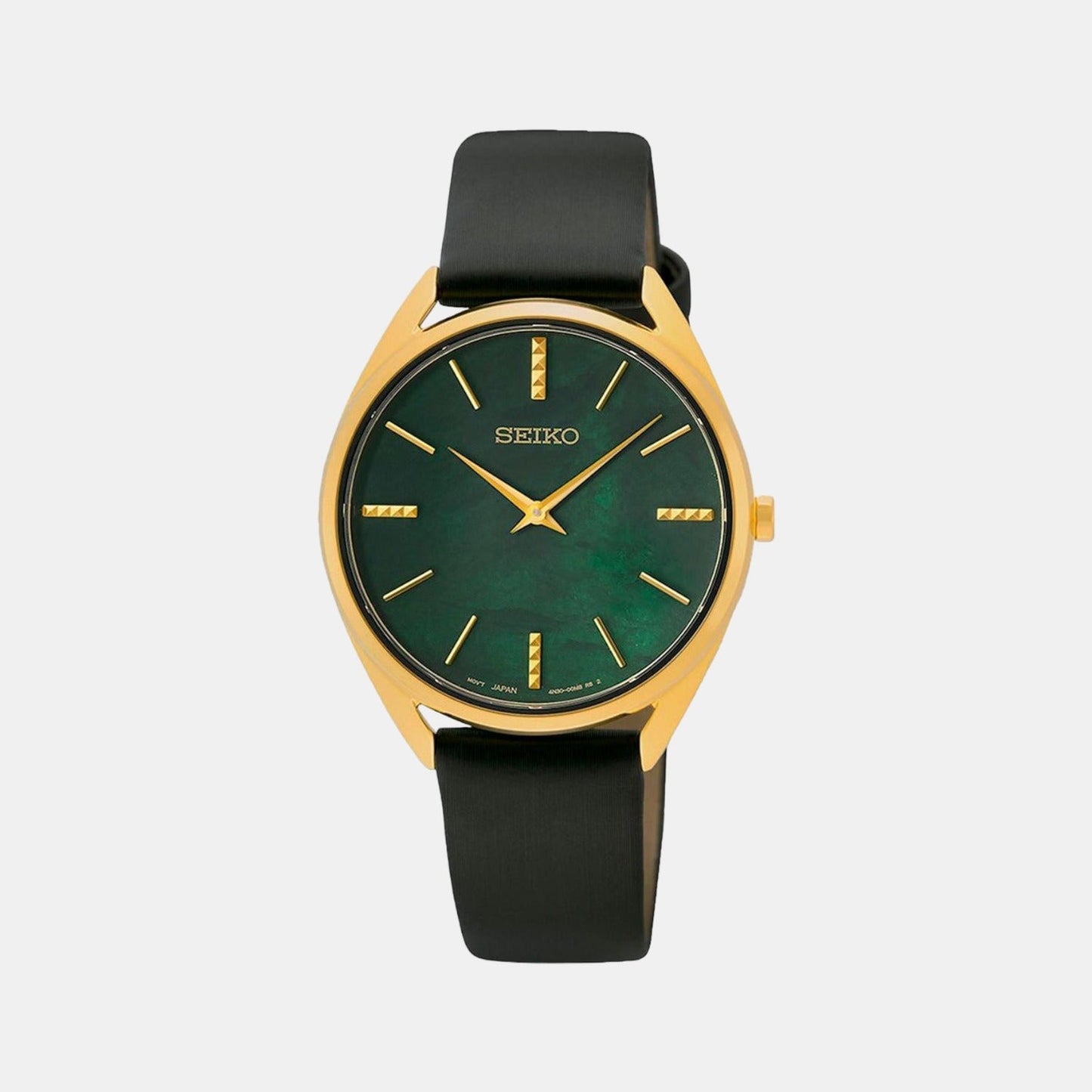 Seiko Essentials/Classique Quartz, Leather Strap - SWR089P1