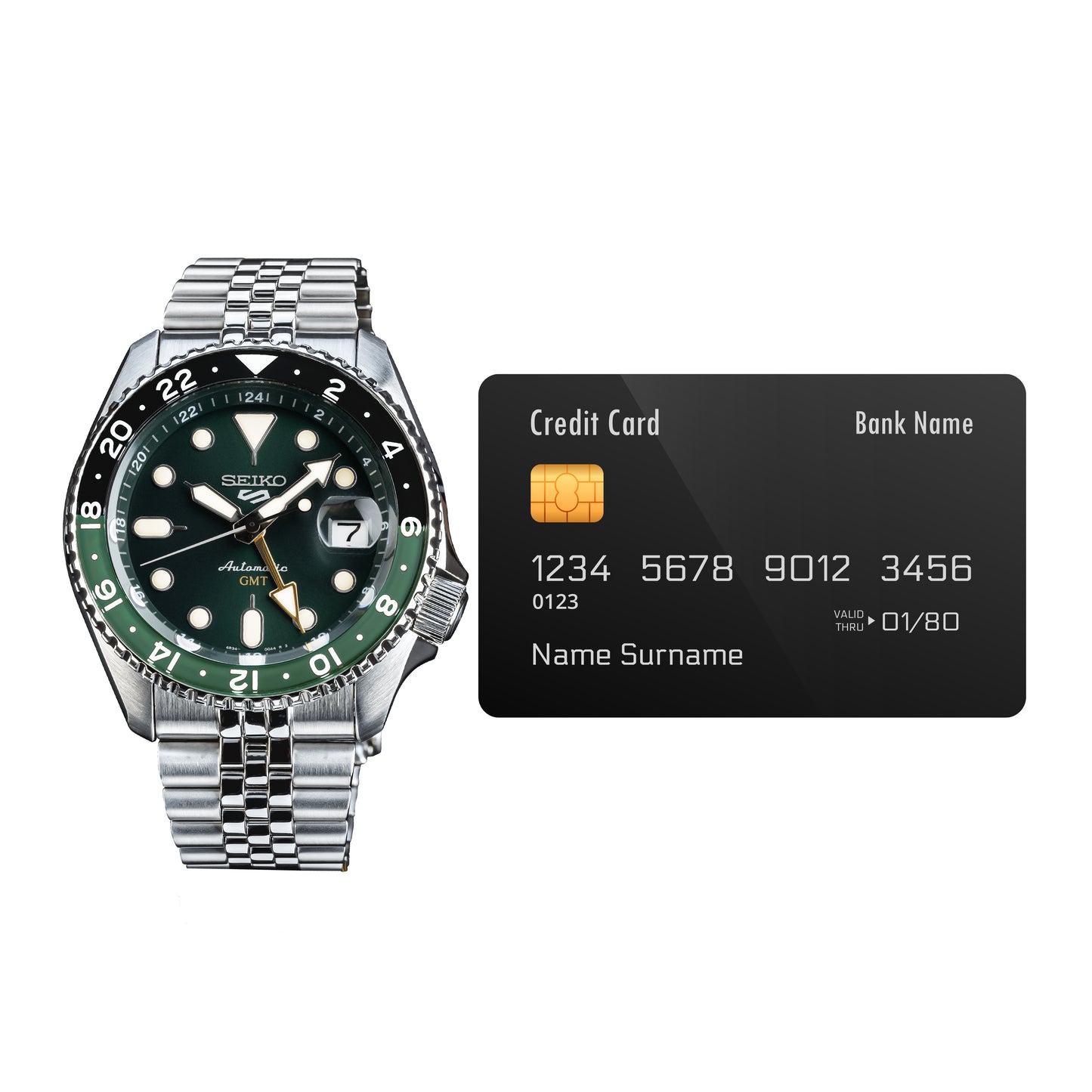 Seiko Gents NEW 5 SPORTS Watch SSK035K1