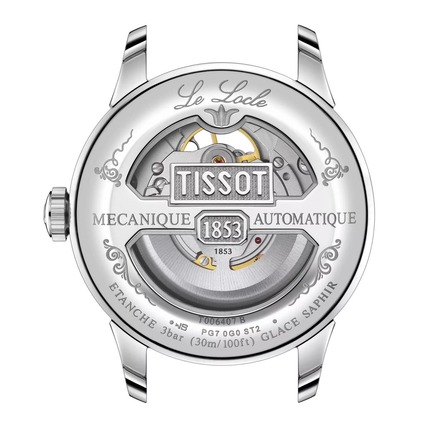 Tissot Le Locle Powermatic 80 Open Heart T0064071103302