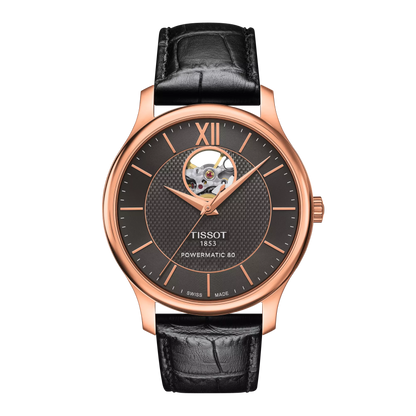 Tissot Tradition Powermatic 80 Open Heart T0639073606800