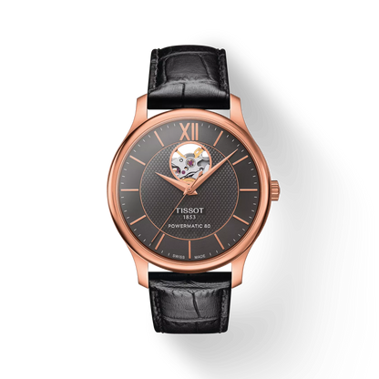 Tissot Tradition Powermatic 80 Open Heart T0639073606800