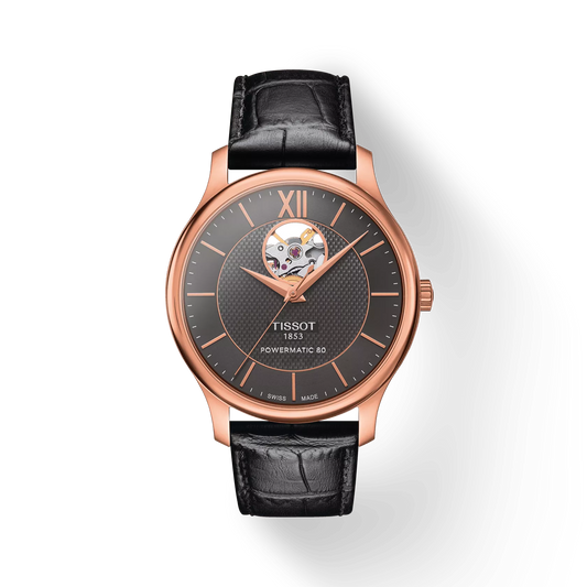 Tissot Tradition Powermatic 80 Open Heart T0639073606800