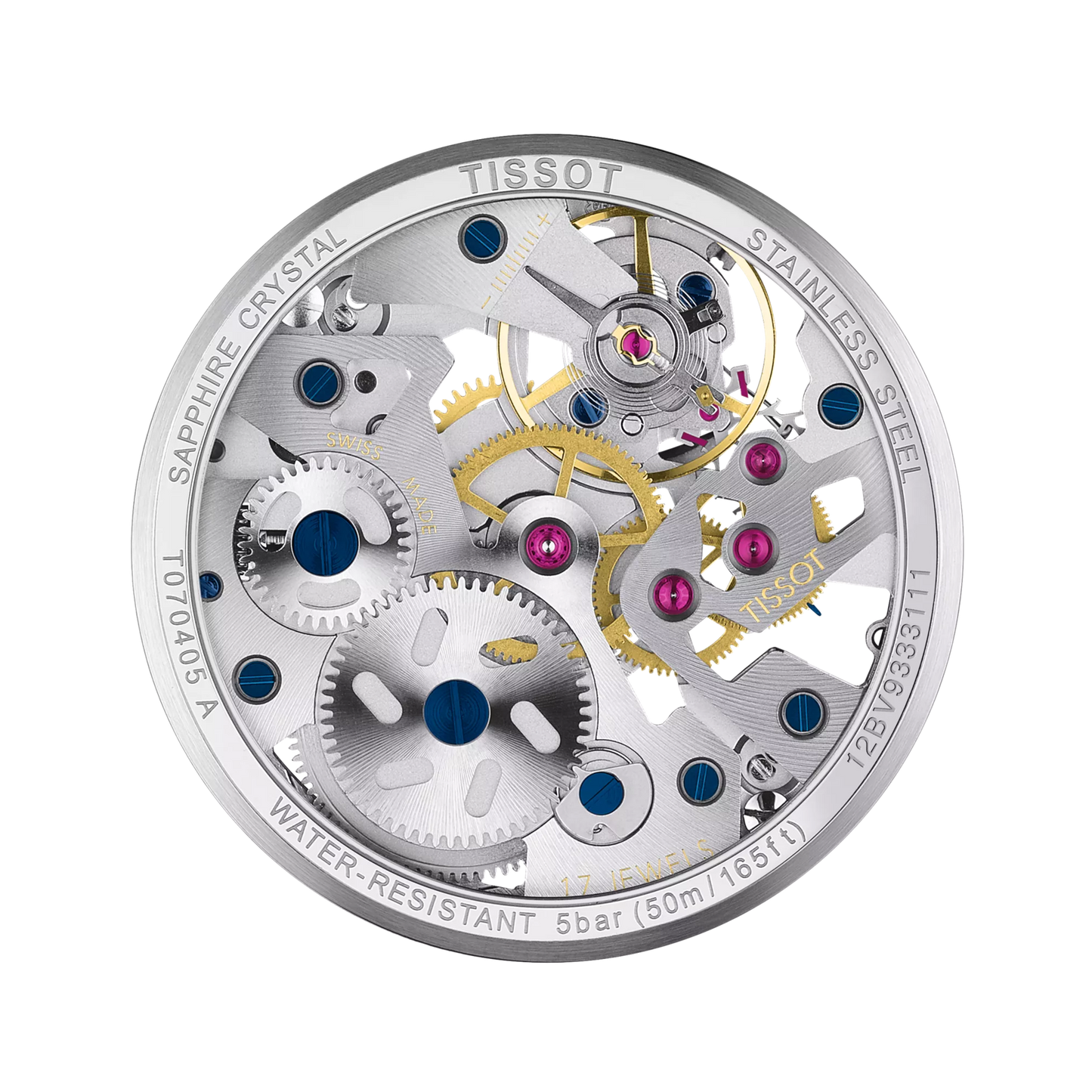 Tissot T-Complication Squelette Mechanical T0704051641100