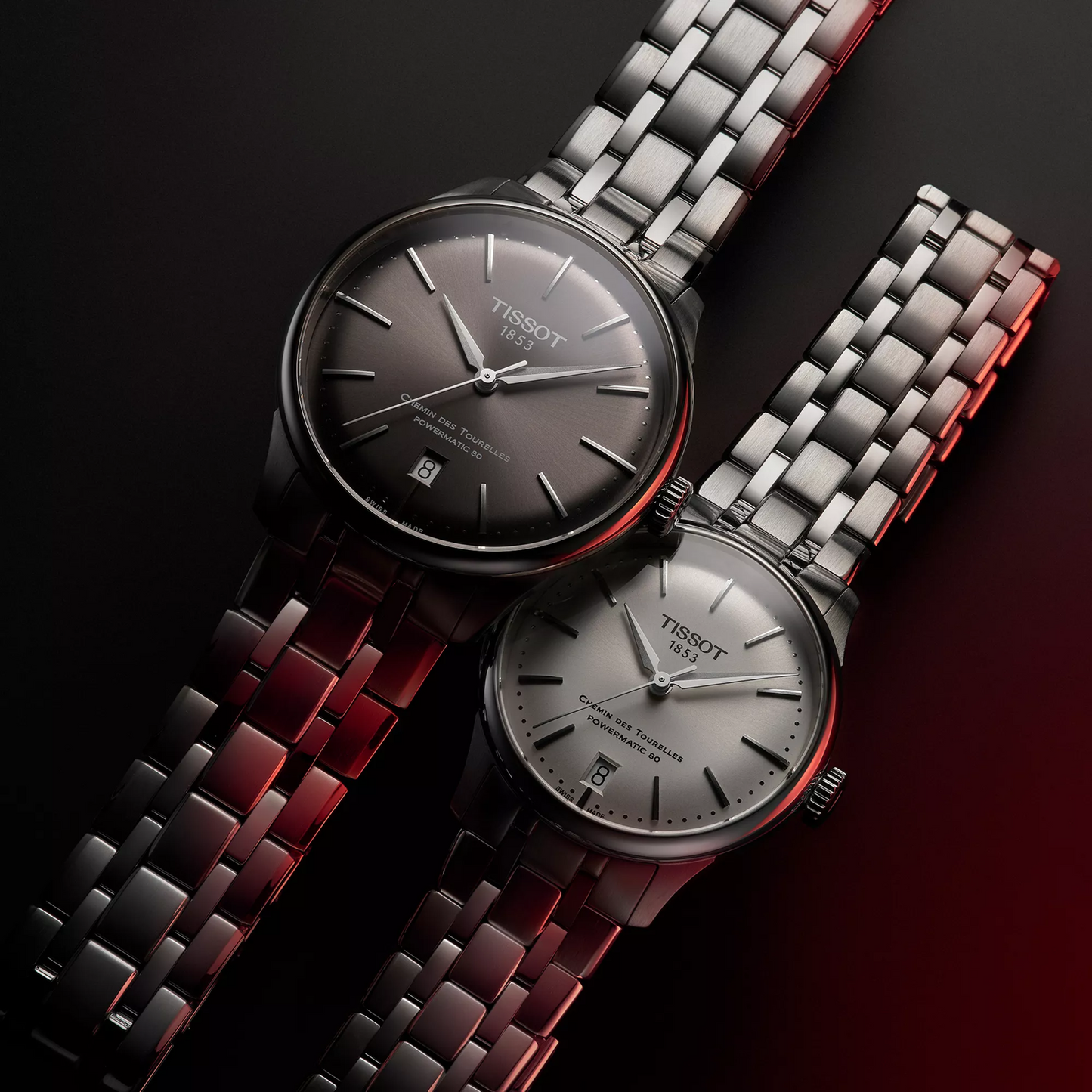 Tissot Chemin des Tourelles Powermatic 80 39 mm T1398071106100