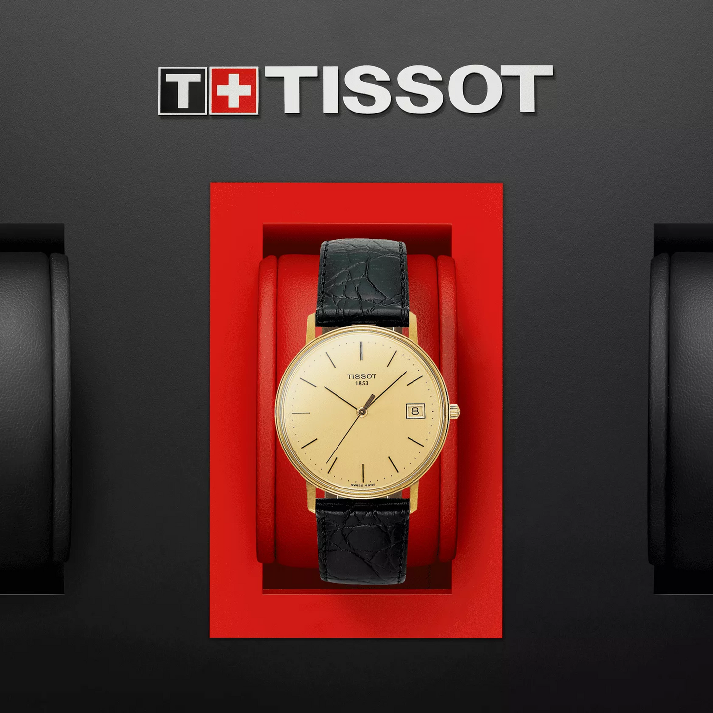 Tissot Goldrun Hesalite 18K Gold T71340121