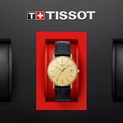 Tissot Goldrun Hesalite 18K Gold T71340121