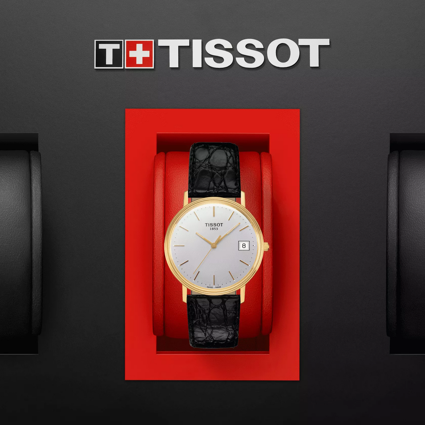 Tissot Goldrun Hesalite 18K Gold T71340131