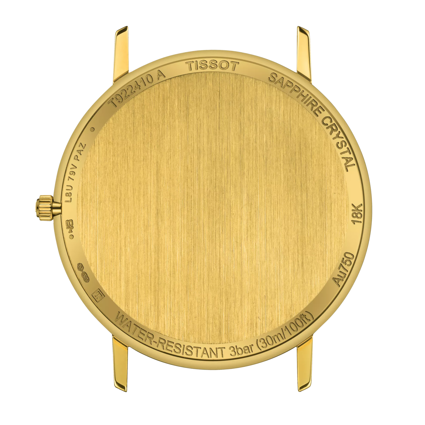 Tissot Goldrun Sapphire 18K Gold T9224101602100